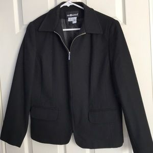 Sag Harbor Black Wool Jacket Size 12